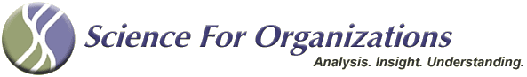 Science for Organizations: Analysis. Insight. Understanding.